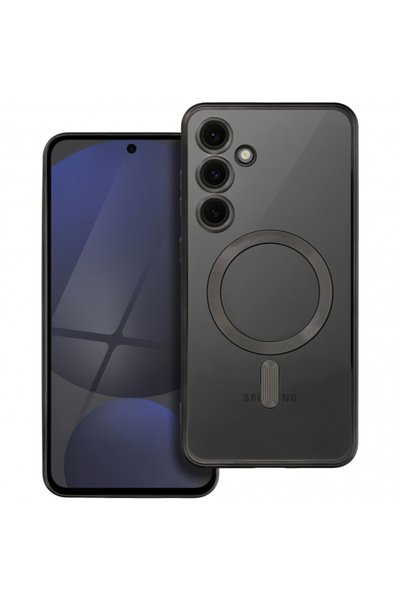 OEM Husa MagSafe pentru Samsung Galaxy S24 FE S721, OEM, Electro Mag, Neagra