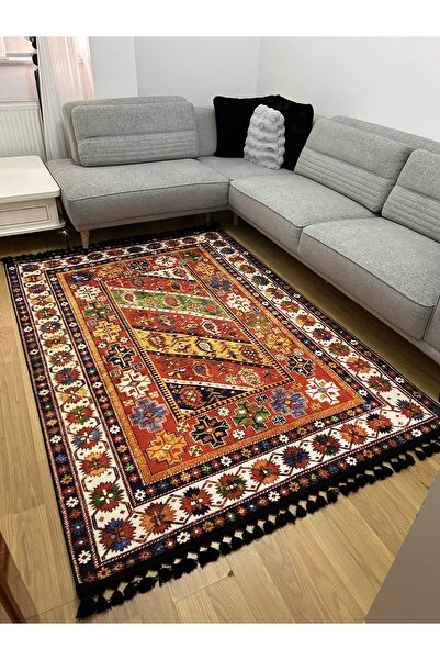 HTC HALI SOFT BAMBU DOKU KAZAYAĞI DERİ TABAN KAYMAZ HALI