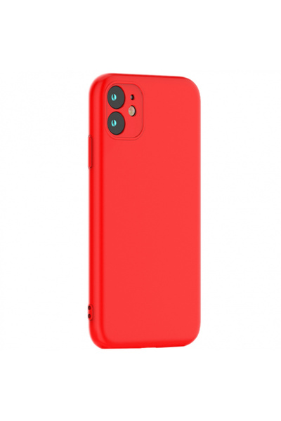 OEM Husa pentru 15 Pro, OEM, Silicone, Rosie