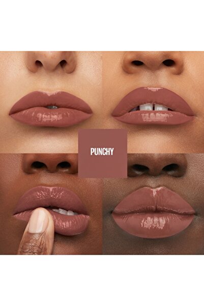 Maybelline New York Ruj lichid rezistent cu stralucire de vinil SuperStay Vinyl Ink 120 Punchy