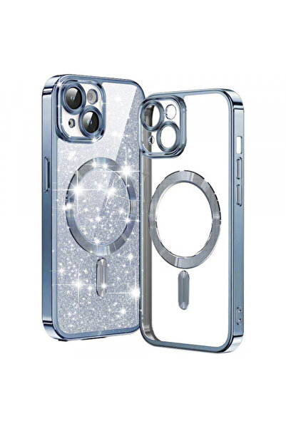 Techsuit Husa MagSafe pentru Apple iPhone 14 Plus, Techsuit, Luxury Glitter, ...