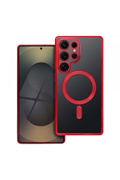 OEM Husa MagSafe pentru Samsung Galaxy S25 Ultra S938, OEM, Electro Mag, Rosie