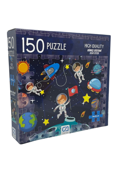 Ks Puzzle Uzay 150 Parça 34x24cm Çocuk Puzzle Yapboz Serisi