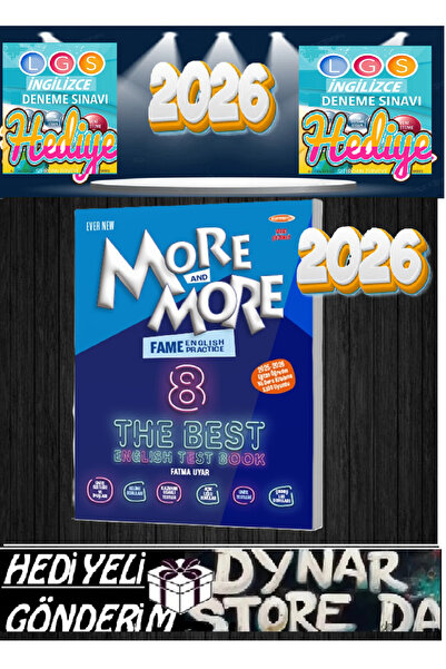 Fenomen Yayıncılık Kurmay Elt More And More 8. Sınıf Fame The Best English Te...