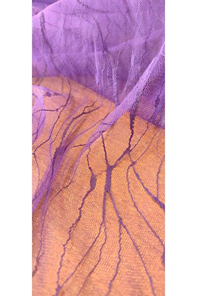 River Fabrics Jacquard Tulle Purple