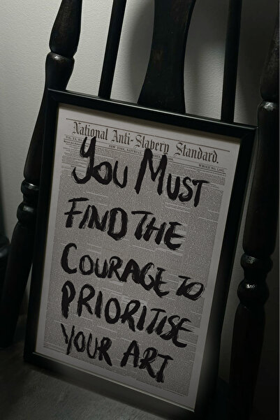 Taranist Poster - You Are Art Sen Sanatsın Olumlama Pinterest Gazete Fon