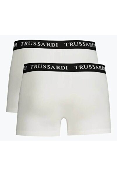 Trussardi - Set of 2 logo boxers, White, L