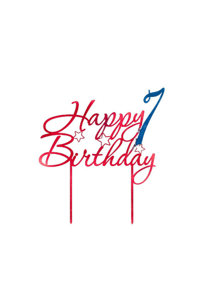 Amco Decor personalizat pentru tort din lemn 7 23 x 20 x 0,3 cm