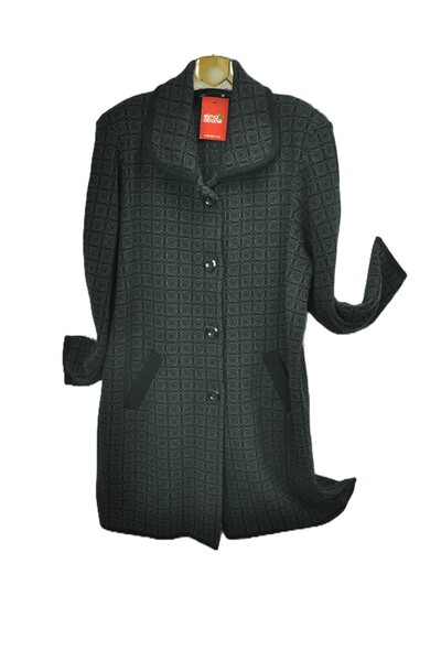 elma abone Jachetă cardigan SUPER BATTAL THICK TRICOTAGE