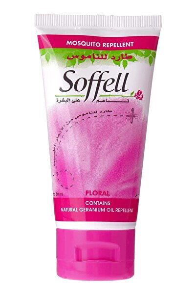 Soffell كريم طارد للبعوض برائحة الزهور 50 مل