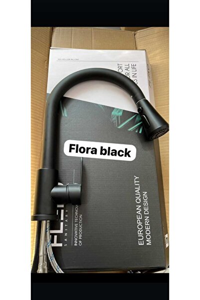 FLEKO BATARYA FLEKO FLORA BLACK SPİRALLİ EVYE BATARYASI