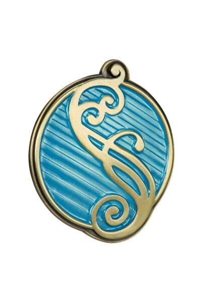 Noble Collection Pinul Wicked Shiz Albastru Universitar 7 cm