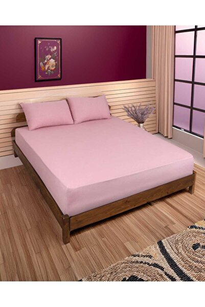 Lavin 100% Cotton Double Elastic Fitted Sheet Set