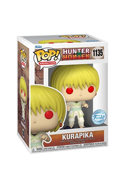Funko Pop Hunter x Hunter Kurapika Scarlet Eyes with Chain FYE Exclusive