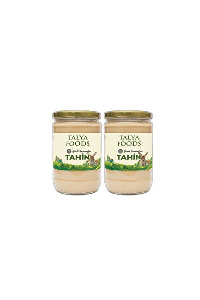 tms talya foods Talya Foods Yerli Susam Çiğ Tahin 2x1 kg Avantaj Seti