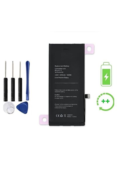Genos İphone 11 İle Uyumlu A+ Kalite Pil Batarya