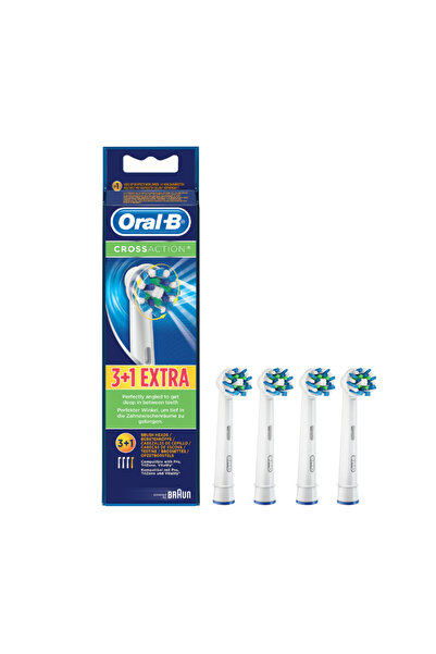 Oral-B Rezerva periuta de dinti electrica Cross Action EB50, 3+1 Gratis