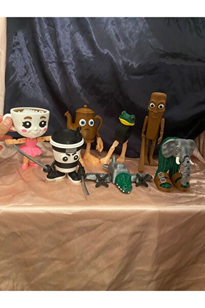 Eta3d Mega Boy 7-Piece Set Tung Sahur Ta Sahur Assassino Cappicino Riliri Doll Bombardino Brainrot Family