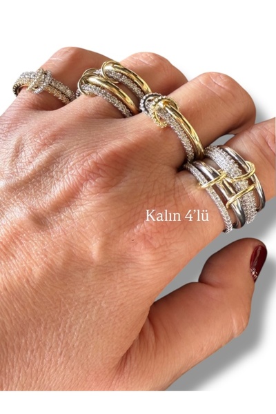 Finery by Nerrs نموذج سبينيلي السميك المكون من 4 قطع (مقاس M/L متوافق)