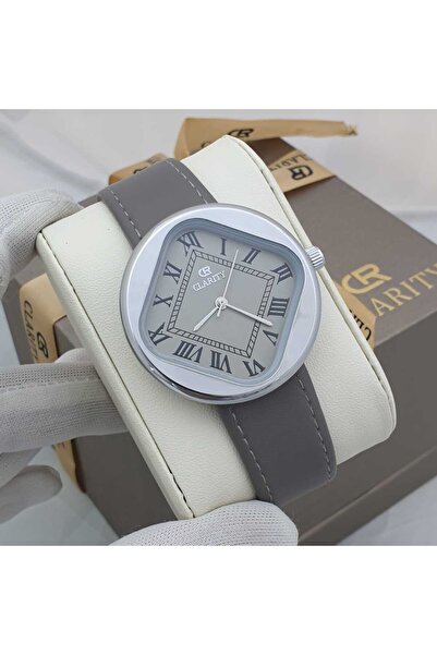 Clarity Men's leather watch