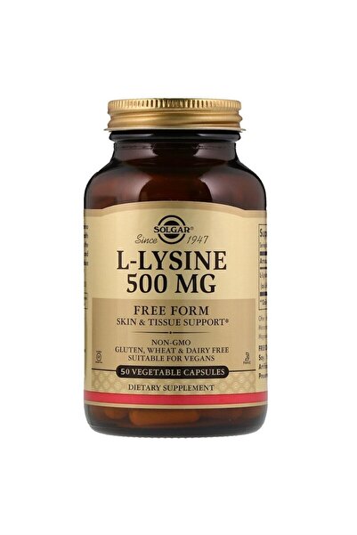 Solgar L-lysine 500 Mg 50 Kapsül