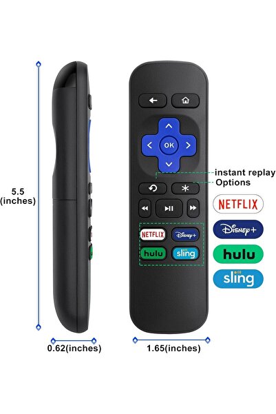 Generic 2-Pack Universal Replacement TV Remote (Infrared) - ELTERAZONE