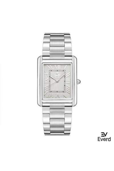 Un ساعة إيفرد الأصلية المصنوعة من ستانلس ستيل عالي الجودةاللون فضي