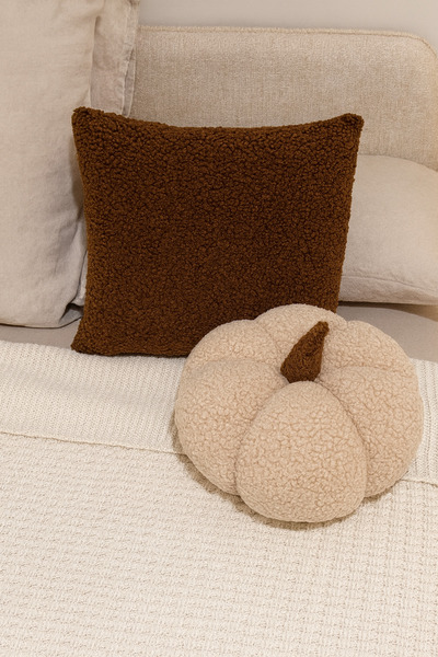 Madame Clean Home Teddy Decorative Quartet Cushion/Pillow with Inner Filling