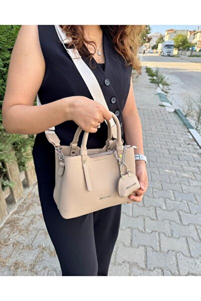 Just Polo حقيبة يد وكتف أنيقة من الجلد الناعم بثلاثة أقسام للموسم الجديد مقاس...