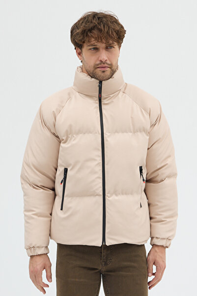 Jaglion Ανδρικό αδιάβροχο παλτό Garen PB μαύρο χωρίς κουκούλα