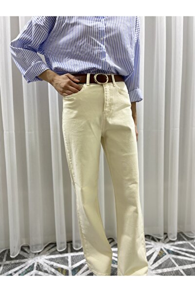 ZENAAA Yüksek Bel Kadın Pantolon