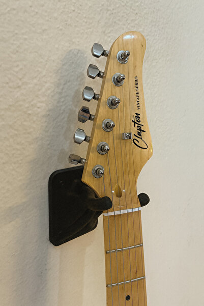 Montavo Βάση τοίχου για κιθάρα γιουκαλίλι, μαύρο πλαστικό