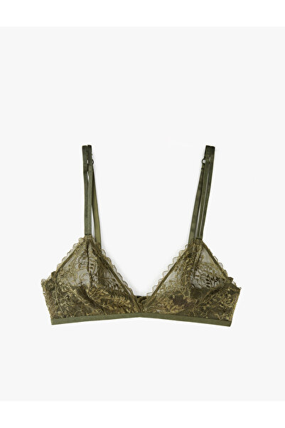 Koton Comfortable Fit Wireless Non-Padded Lace Bra