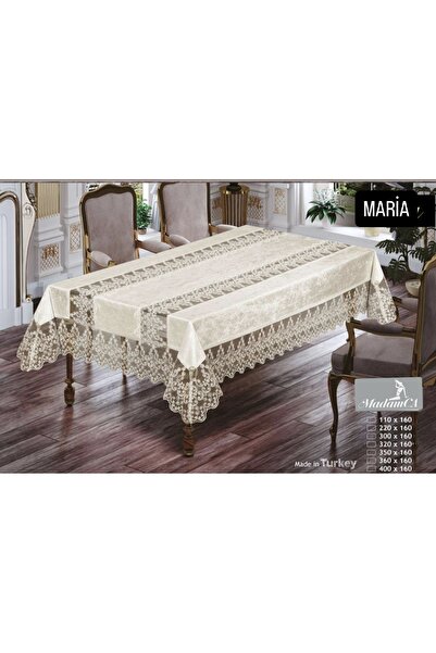 Madamca غطاء طاولة ماريا أرا دانتيلي (1.60×2.20)