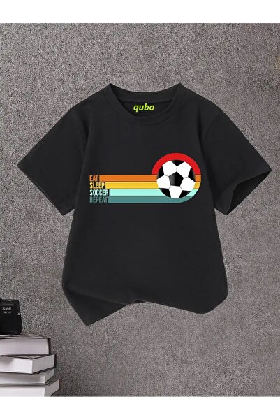 qubo sportswear & company Tricou cu mânecă scurtă, unisex, oversize, din bumb...