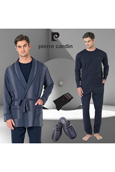 Pierre Cardin ERKEK LİSANSLI 5'Lİ KUTULU PENYE DAMAT ÇEYİZ SETİ THCL6VR35PC