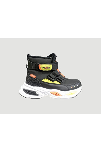 pepino FK25-2087 FİLET ORTOPEDİ KAR BOTU SİYAH FOSFOR SARI