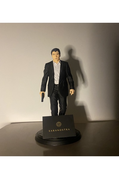 saranostra KURTLAR VADİSİ POLAT ALEMDAR 25CM 3D FİGÜR