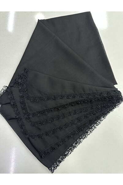 Cenk EL İŞ İĞNE OYALI İNCİLİ YAZMA İĞNE OYALI TÜRBAN OYALI TÜLBENT (1 ADET)