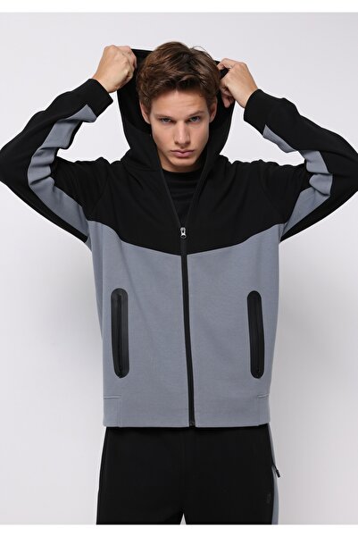 Colin's Regular Fit Men's Black Sweatshirt