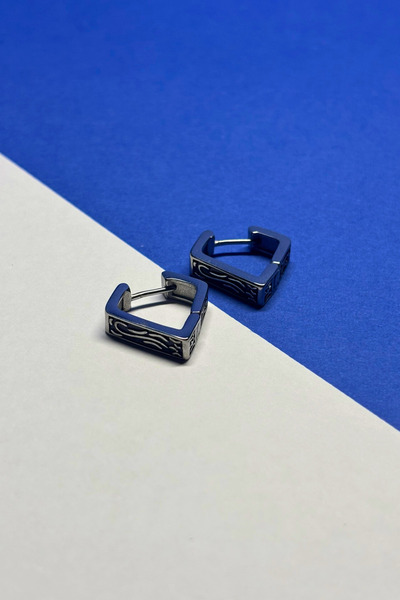 Begondio Modern Tasarım Paslanmaz Çelik Erkek Küpe