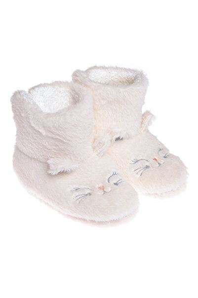 ebebek Hello Baby HelloBaby Kedi Desenli Kız Panduf