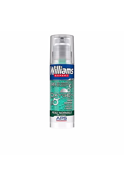 Williams Expert Oxygen 0% Alkohol Rasiergel Für Normale Haut 150 ml