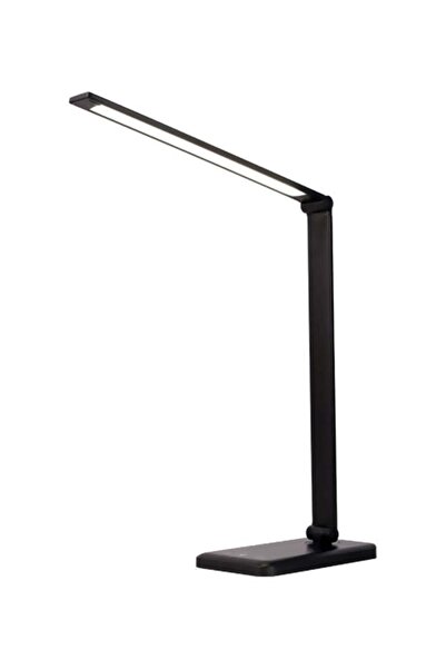 fun zone مصباح مكتب LED عام مع شاحن لاسلكي أسود/أبيض