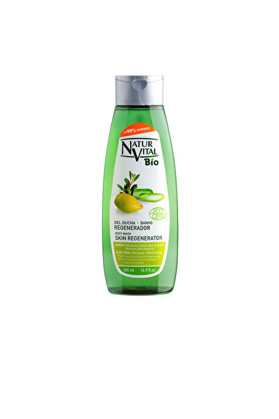 Natur Vital Ecocert Bio Duschgel Regenerierendes Argan &amp Aloe Vera 500 ml