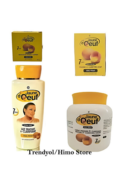 Jaune D’Oeuf Jaune D'Oeuf 4-Piece Set Skincare Set - Egg Yolk Extra Fort Brig...