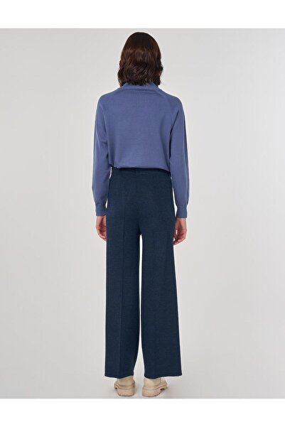 Kayra Çimalı Knitwear Trousers Navy Blue