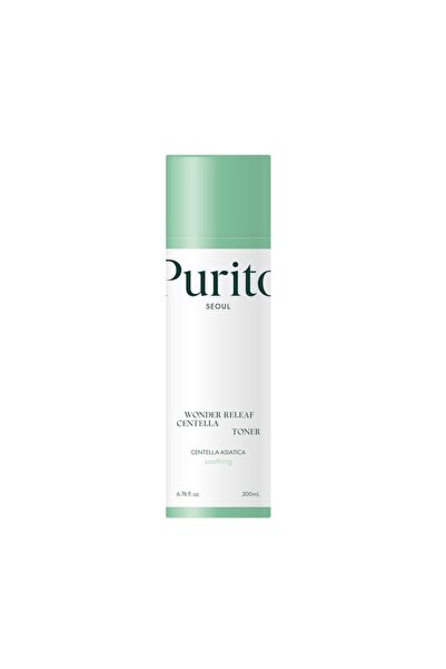 PURITO SEOUL Wonder Releaf Centella Neparfumat Vegan Facial Toner, 200 ml, Pu...