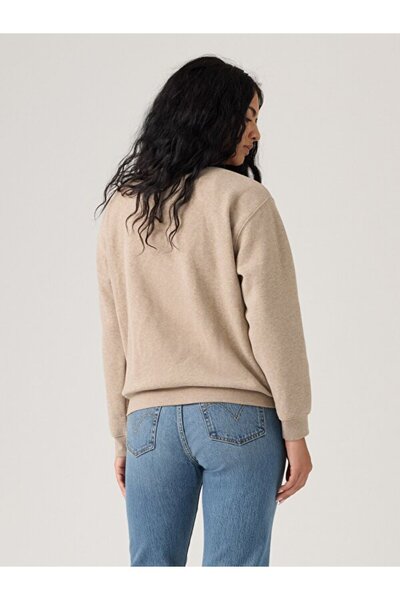 Levi's Women's Brown Circular Neck Sweatshirt A5942-0053
