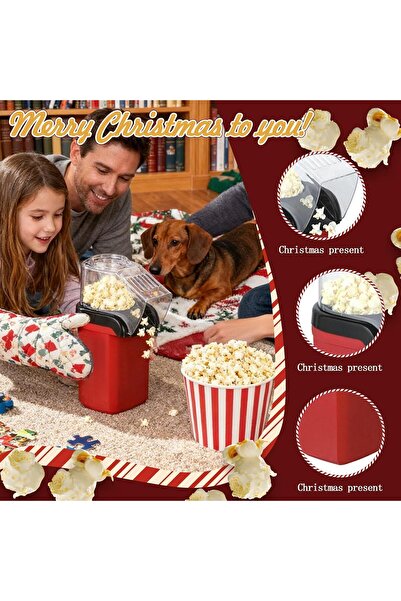 Generic Popcorn Machine - Electric Fast Corn Device - Small Popcorn Maker - for Counter Birthday Kitchen Hom